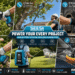 SEESII power tools collection shown across real-life projects, including a mini chainsaw, pole saw, impact wrench, electric pruning shears, backpack sprayer, and car polisher for yard, garden, automotive, and DIY work.