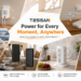 A collage highlighting TESSAN’s smart power solutions for home and travel, featuring multi-port wall extenders, power strips, travel adapters, vertical power towers, and portable power banks with the tagline "Power for Every Moment, Anywhere."