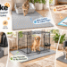 Bartuke pet care collection featuring silicone cat litter mats, puppy pee pad trays, litter box steps, dog crate mats, and stainless steel litter boxes in cozy home settings, highlighting cleaner floors and everyday pet comfort.