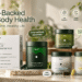 Seed wellness collection featuring Daily Synbiotic, Daily Multivitamin, Sleep + Restore, Energy + Focus, 14 Day Gut Reset, and Pediatric Daily Synbiotic on a sunlit kitchen counter, with colorful product callouts highlighting science-backed whole-body wellness.