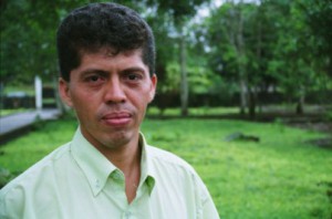 The Amazon Defense Front's Attorney Pablo Fajardo says the case against Chevron is about the basic human rights to live in a healthy environment. Photo by Coco Laso/Oxfam America.