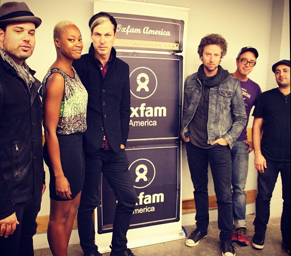 Fitz & the Tantrums. Photo: Bob Ferguson/Oxfam America