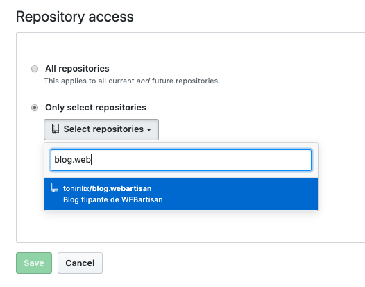 add repo to whitelist