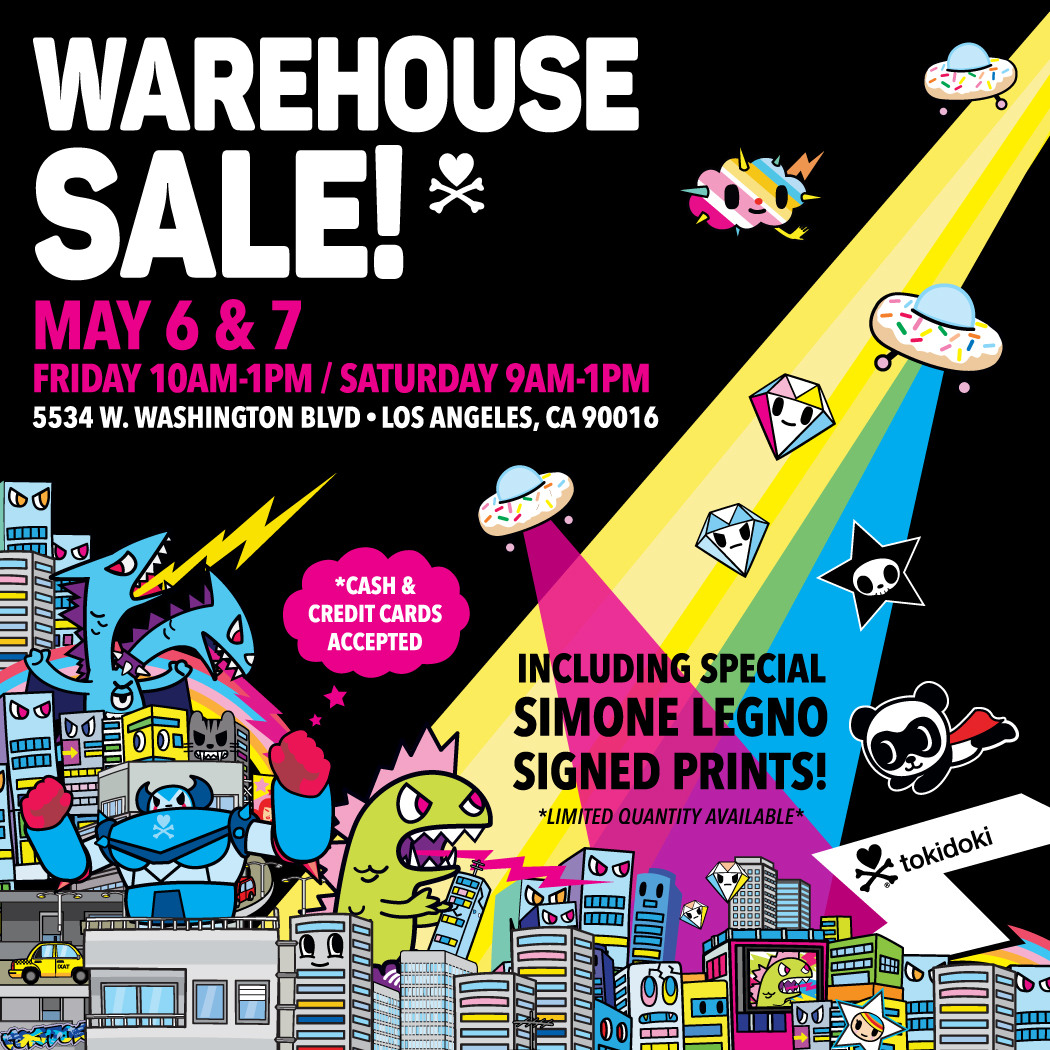 WAREHOUSE SALE! tokidoki