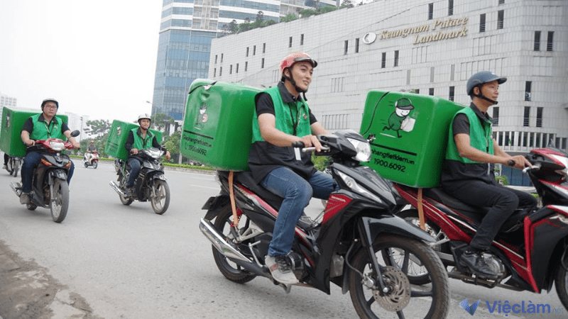 Mức lương việc làm Shipper hiện nay