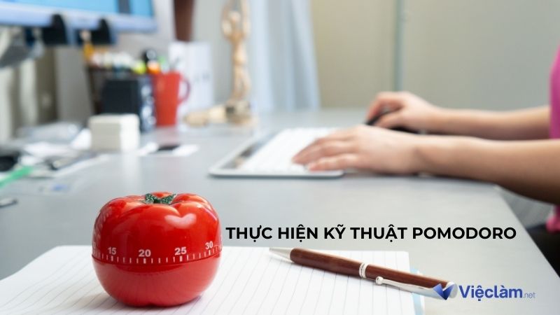 Thực hiện kỹ thuật Pomodoro để rèn luyện kỹ năng tự học 