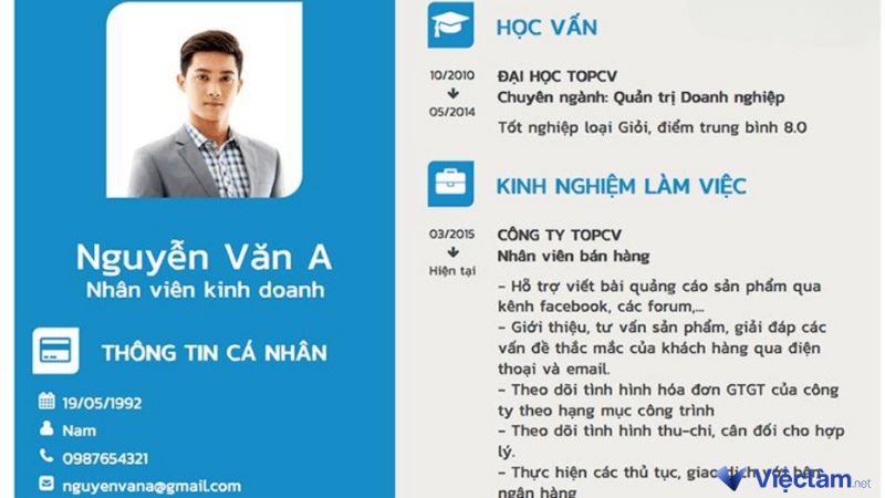 Thông tin cá nhân trong CV xin việc ngành ô tô