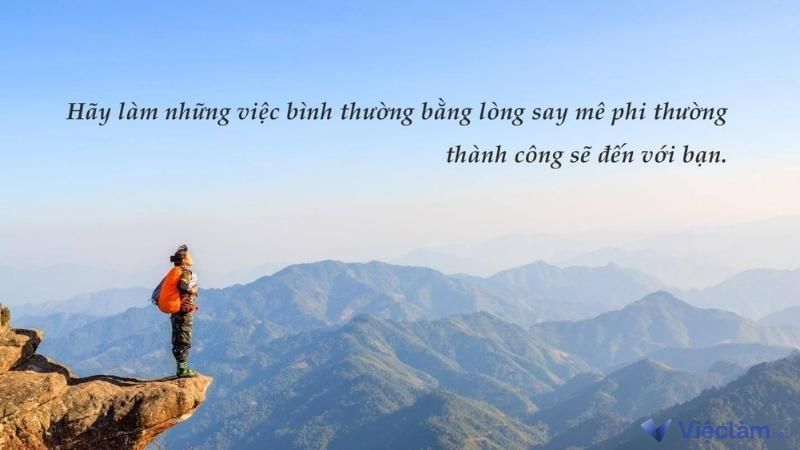 I. Stt bắt đầu công việc mới đầy hứng khởi