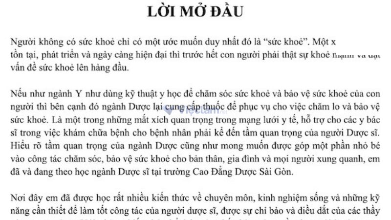 Cấu trúc tổng thể nội dung báo cáo thực tập
