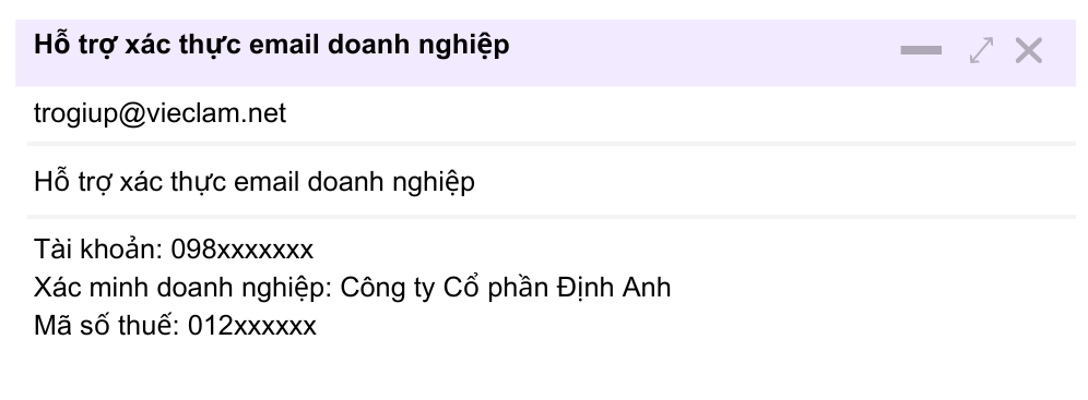 Hỗ trợ xác thực