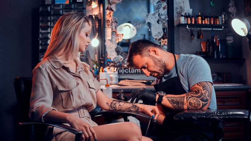 Tìm việc làm xăm hình nghệ thuật ở Hà Nội lương cao