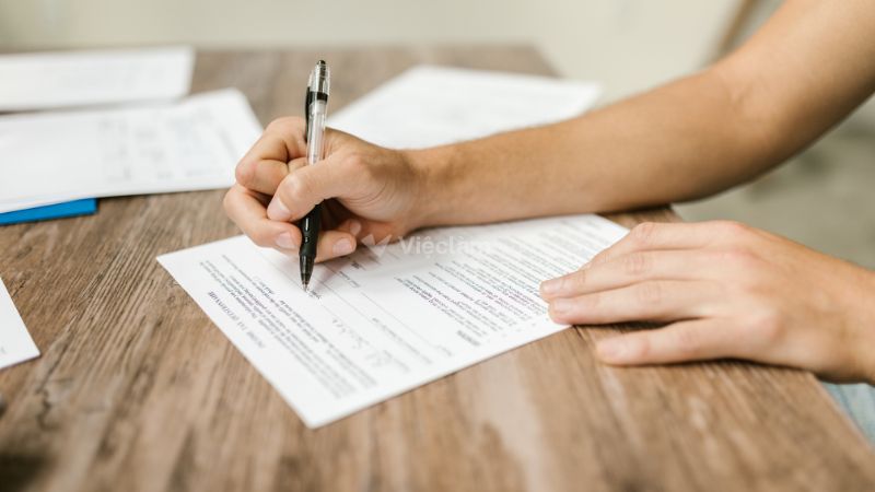 Những lưu ý trong cách viết hồ sơ xin việc bằng tay