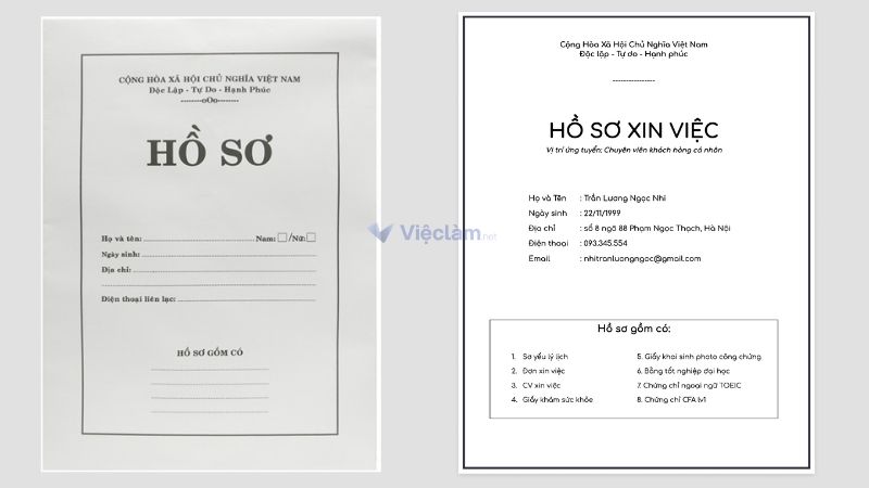 Tải mẫu bìa hồ sơ xin việc đẹp