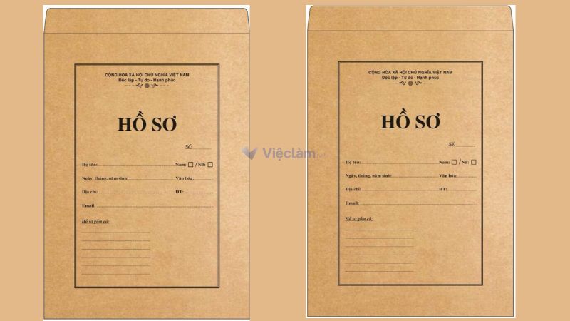 Tải mẫu bìa hồ sơ xin việc đẹp