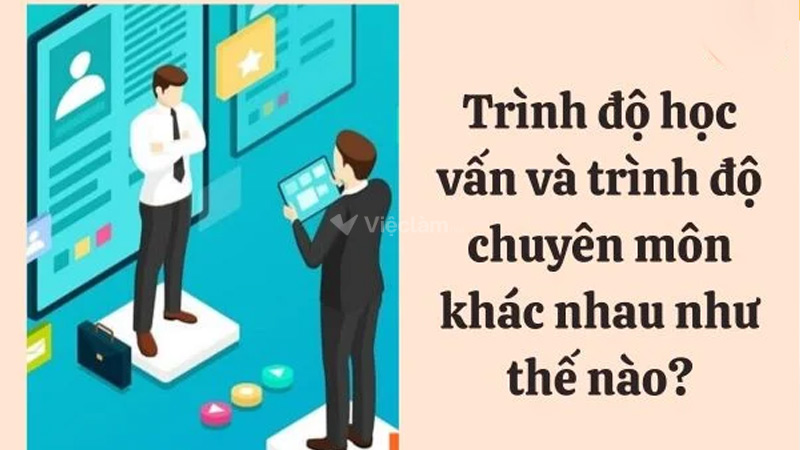 Phân biệt trình độ học vấn và chuyên môn nghiệp vụ trong sơ yếu lý lịch