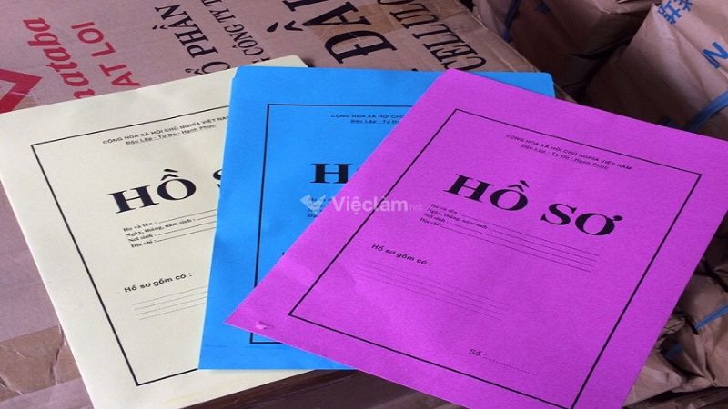 Chuẩn bị đầy đủ hồ sơ xin việc