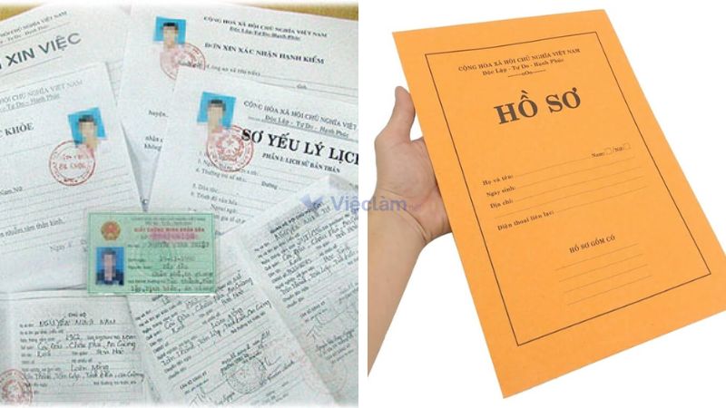Khi nộp hồ sơ trực tiếp tại công ty, bạn cần chuẩn bị đầy đủ các giấy tờ như hình ảnh, sơ yếu lý lịch...