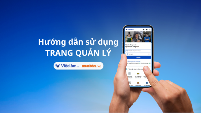 Hướng dẫn sử dụng trang quản lý