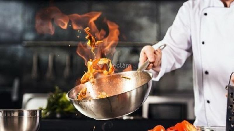 Đầu bếp cần có kỹ năng chuyên môn