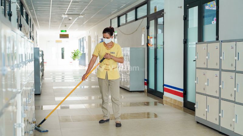 Lao công, tạp vụ là lựa chọn phù hợp cho lao động nữ trung niên muốn tìm việc lâu dài