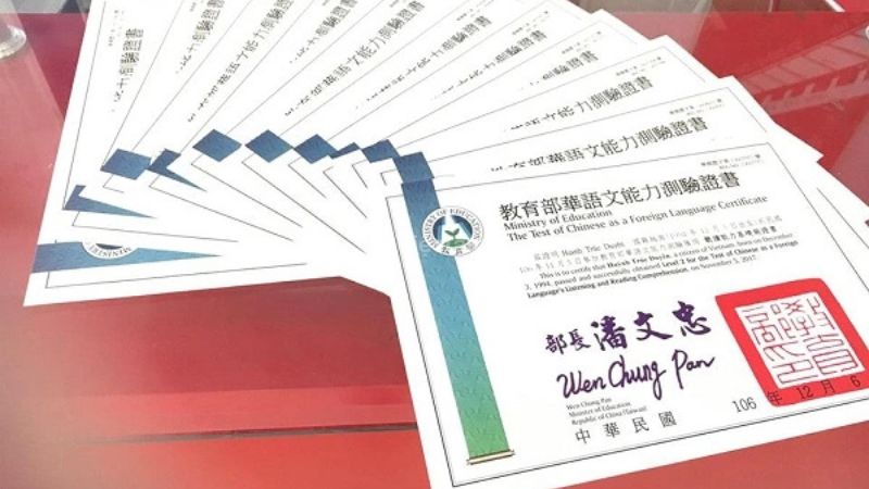 Du học Đài Loan xét TOCFL như một điều kiện bắt buộc