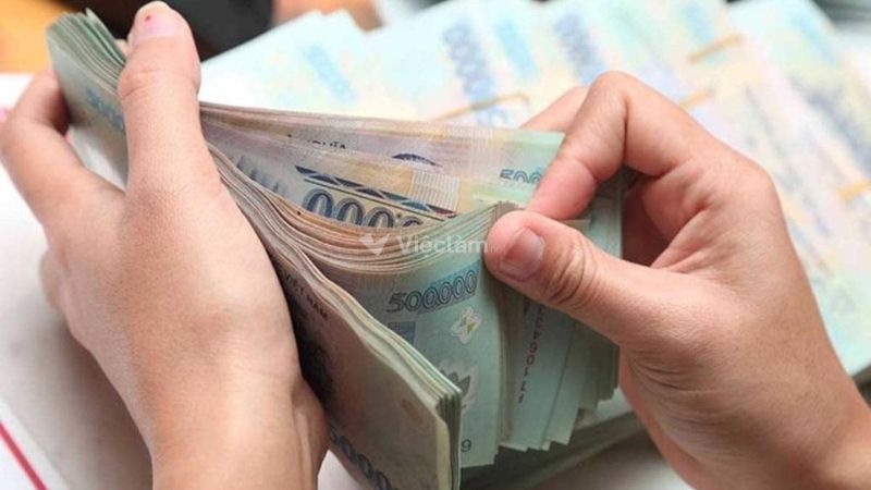 Hiện mức lương trung bình của người Việt là khoảng 7 triệu đồng