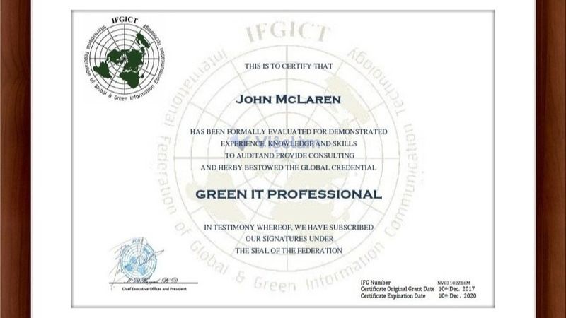 Một số chứng chỉ khác