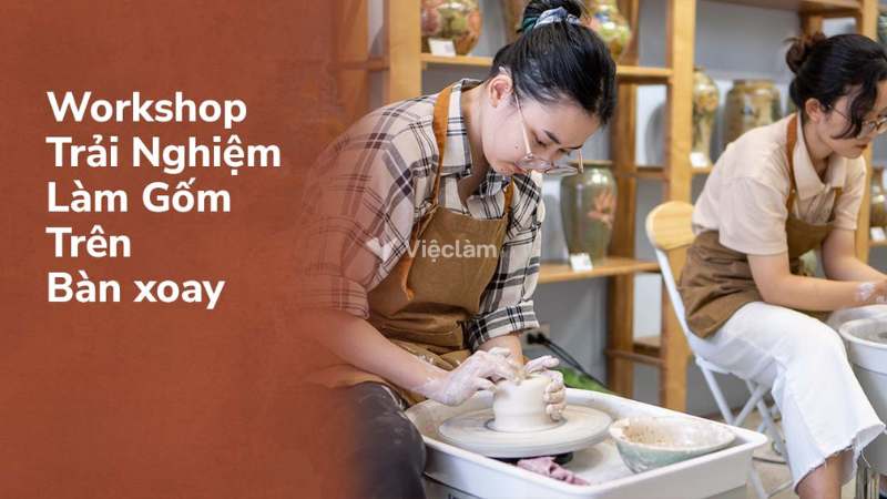 Viet Clay mang đến không gian gốm ấm cúng, nhẹ nhàng giữa lòng phố cổ