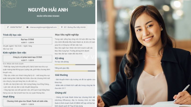 Cách viết mục tiêu nghề nghiệp nhân viên kinh doanh