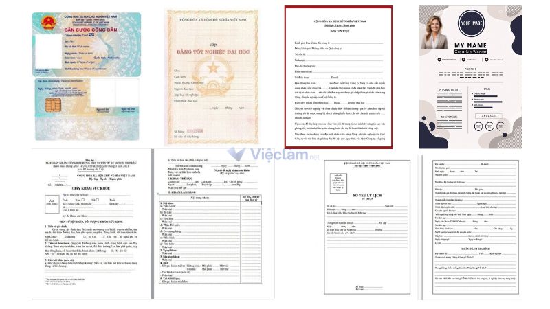 Hồ sơ xin việc 2025 gồm những gì?
