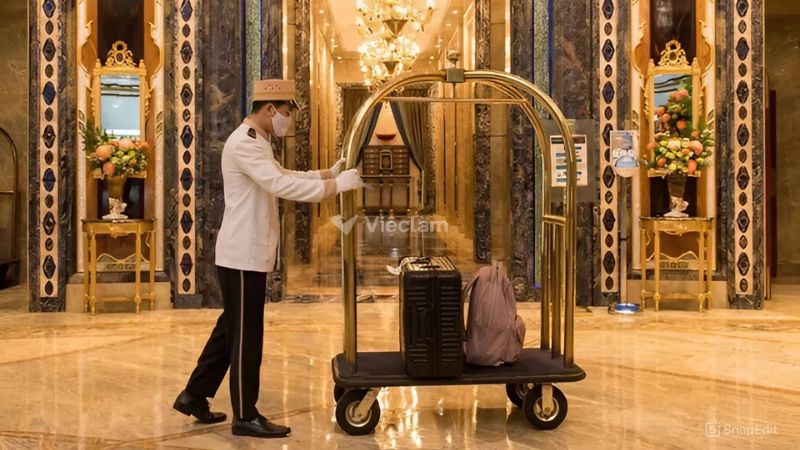 Lương nhân viên hành lý - bảo vệ khách sạn 5 sao