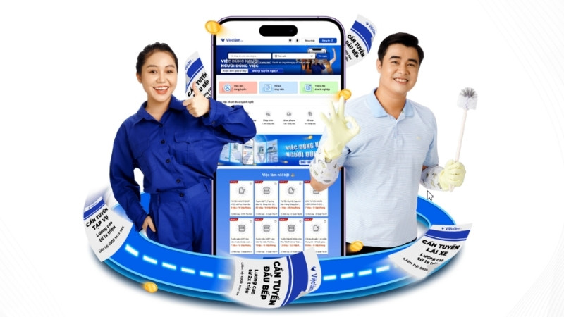 Kênh tuyển dụng online Vieclam.net