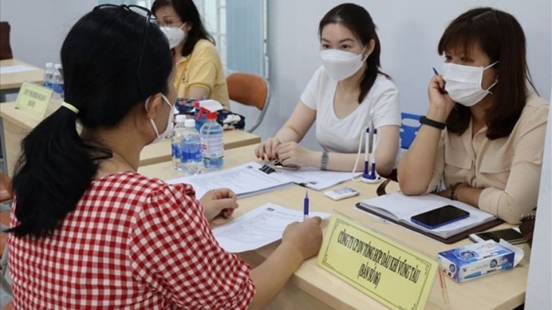 Tìm việc trực tiếp tại Trung tâm Giới thiệu việc làm Vũng Tàu (Nguồn: Báo Lao Động)