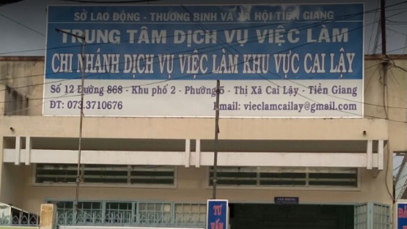 Chi nhánh Giới thiệu việc làm Cai Lậy (Nguồn: Internet)