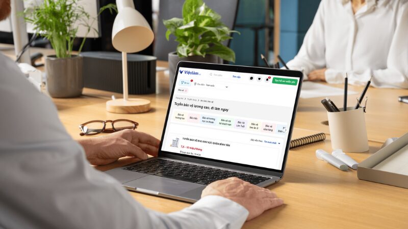 Tìm kiếm việc làm phù hợp tại Vieclam.net (Nguồn ảnh: Vieclam.net)