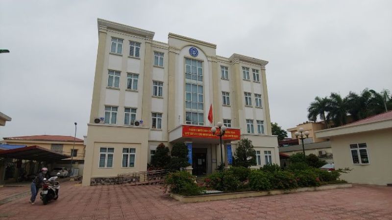 Trụ sở cơ quan bảo hiểm xã hội huyện Hoài Đức (Nguồn: Luật Quang Huy)