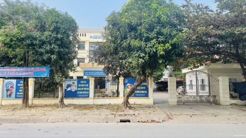 Trụ sở Bảo hiểm Xã hội Thị xã Sơn Tây - Hà Nội.