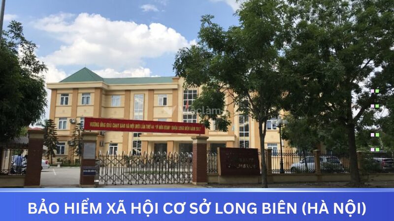 Trụ sở chính bảo hiểm xã hội quận Long Biên (Hà Nội)
