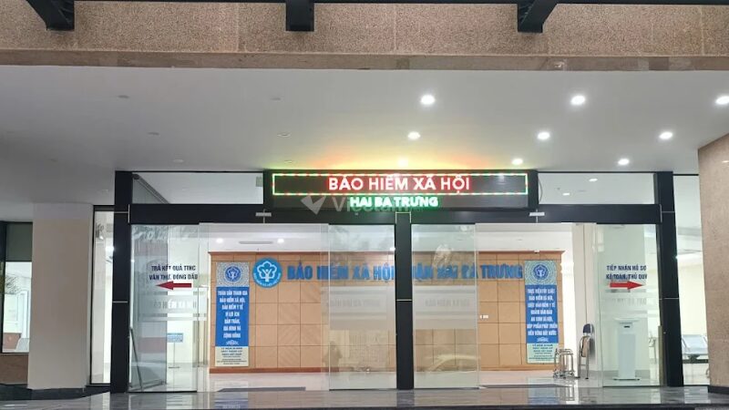 Trụ sở Bảo hiểm xã hội Cơ sở Hai Bà Trưng 