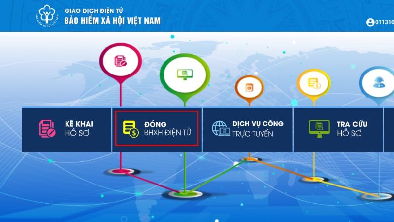 Đóng tiếp BHXH tự nguyện trên Cổng giao dịch điện tử BHXH Việt Nam