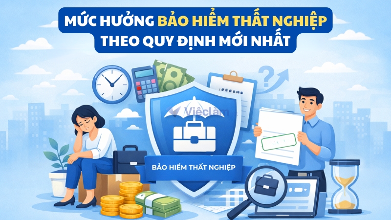 Mức hưởng bảo hiểm thất nghiệp theo quy định mới nhất