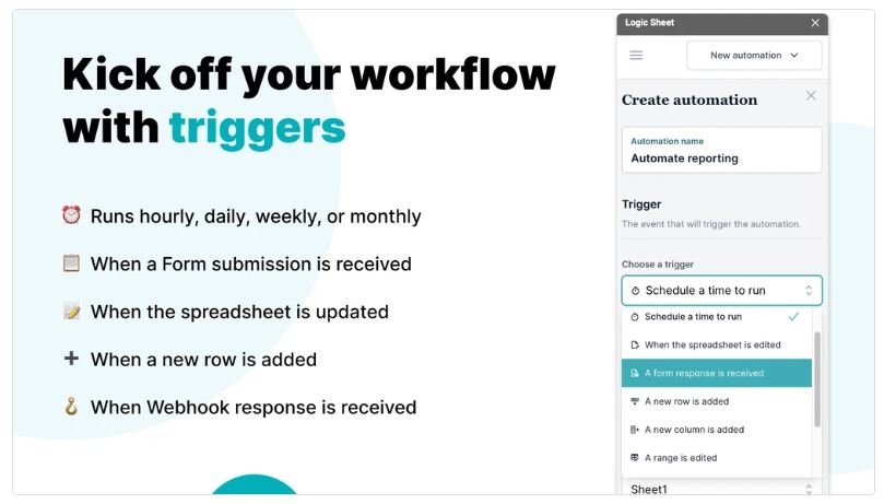 Unpacking Automation Features: What Sets Logic Sheet Apart?