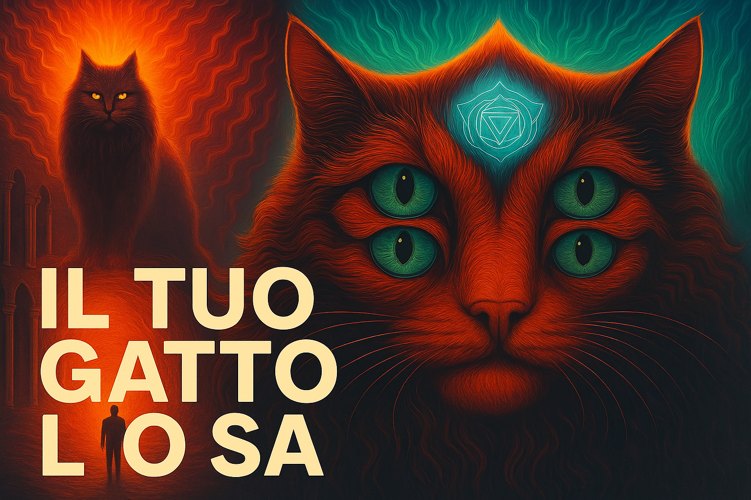 Quando il Gatto Ti Sceglie: Il Puzzle Spirituale tra Umani e Felini Cover