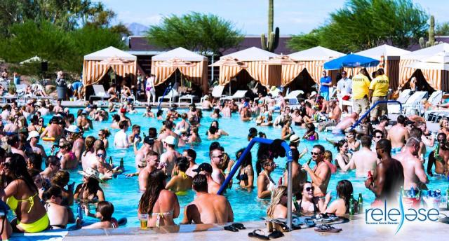 Party goers RELEASE at Talking Stick Resort Party goers RELEASE at Talking Stick Resort