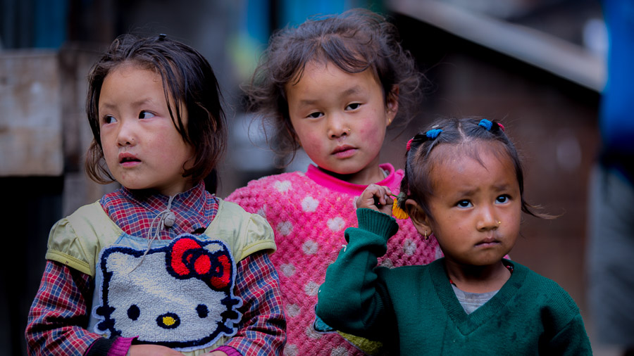 Kids in Tachai