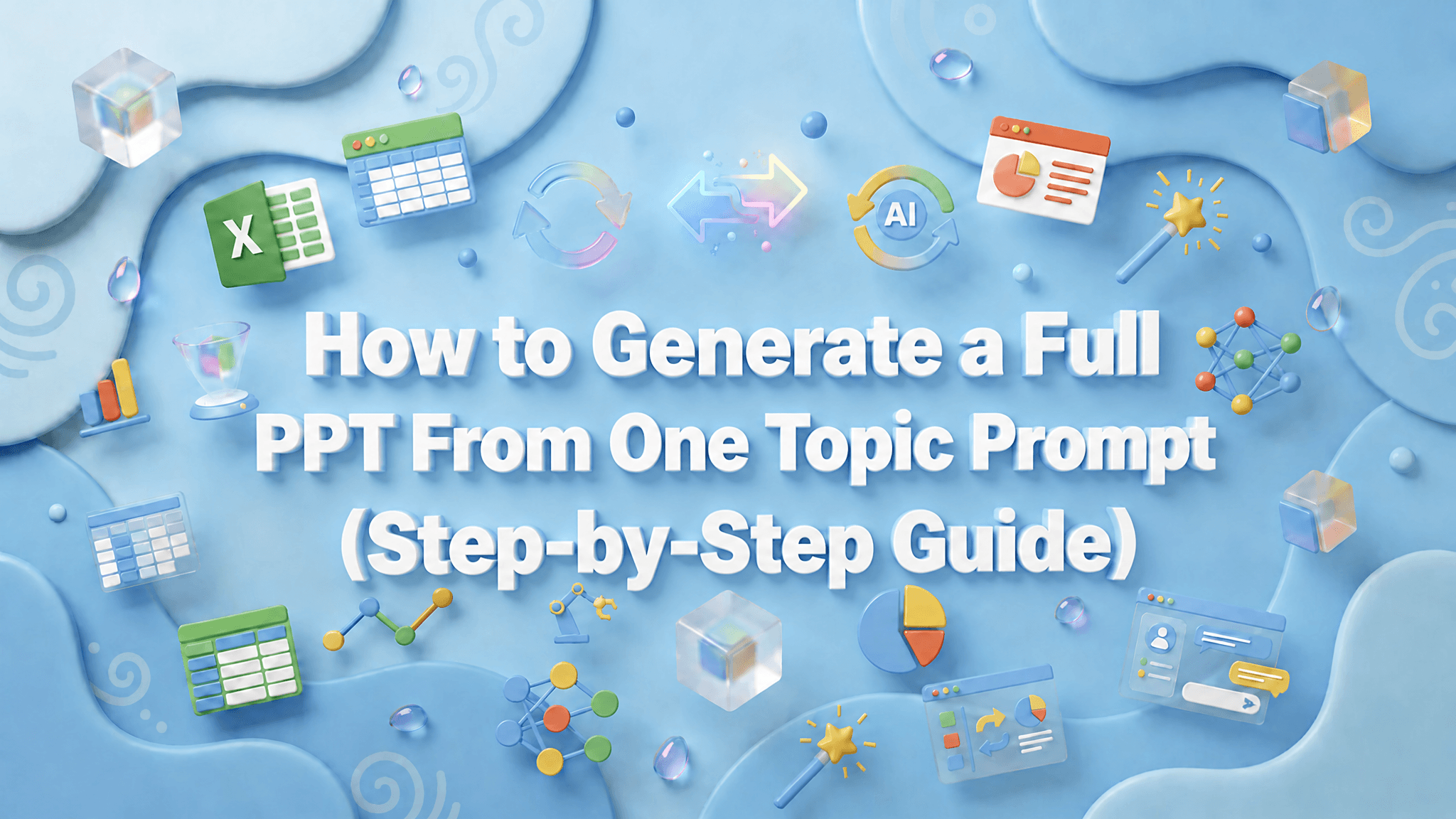 How to Generate a Full PPT From One Topic Prompt (Step-by-Step Guide)