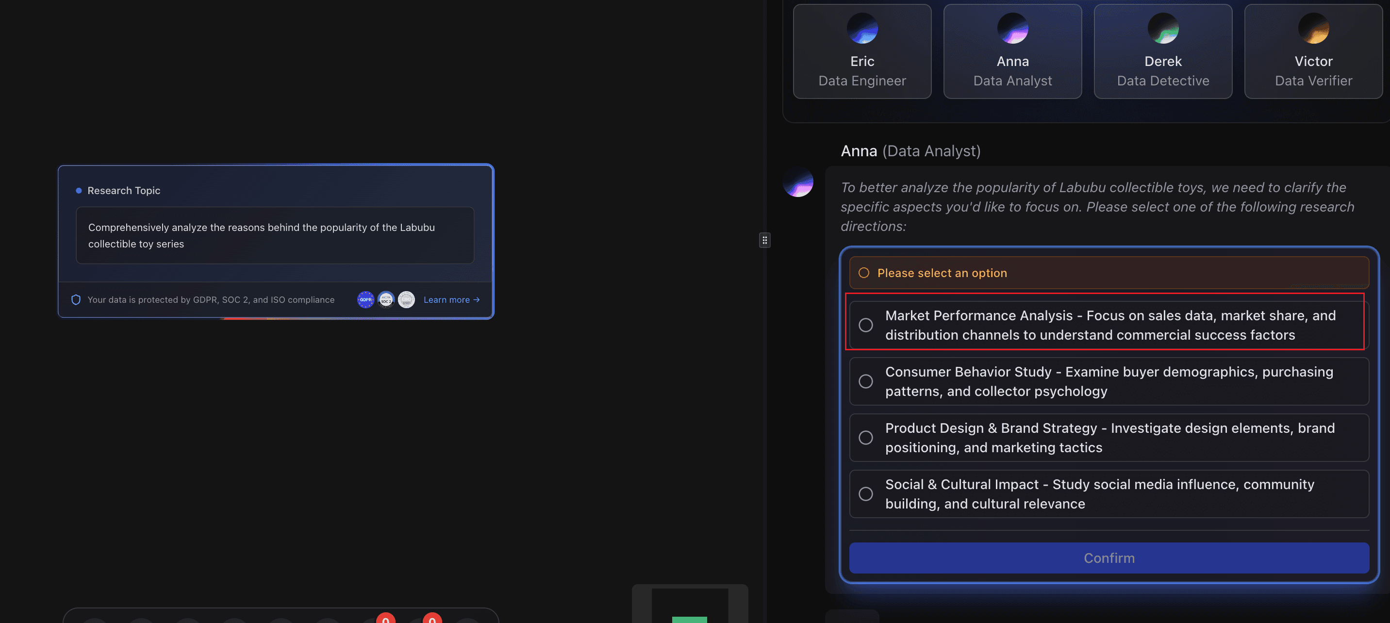 Select an option