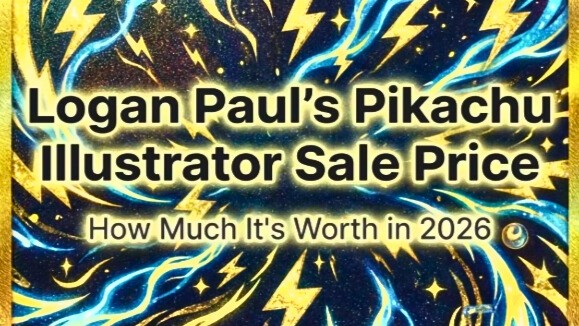 Logan Paul’s Pikachu Illustrator Sale Price: How Much It’s Worth in 2026