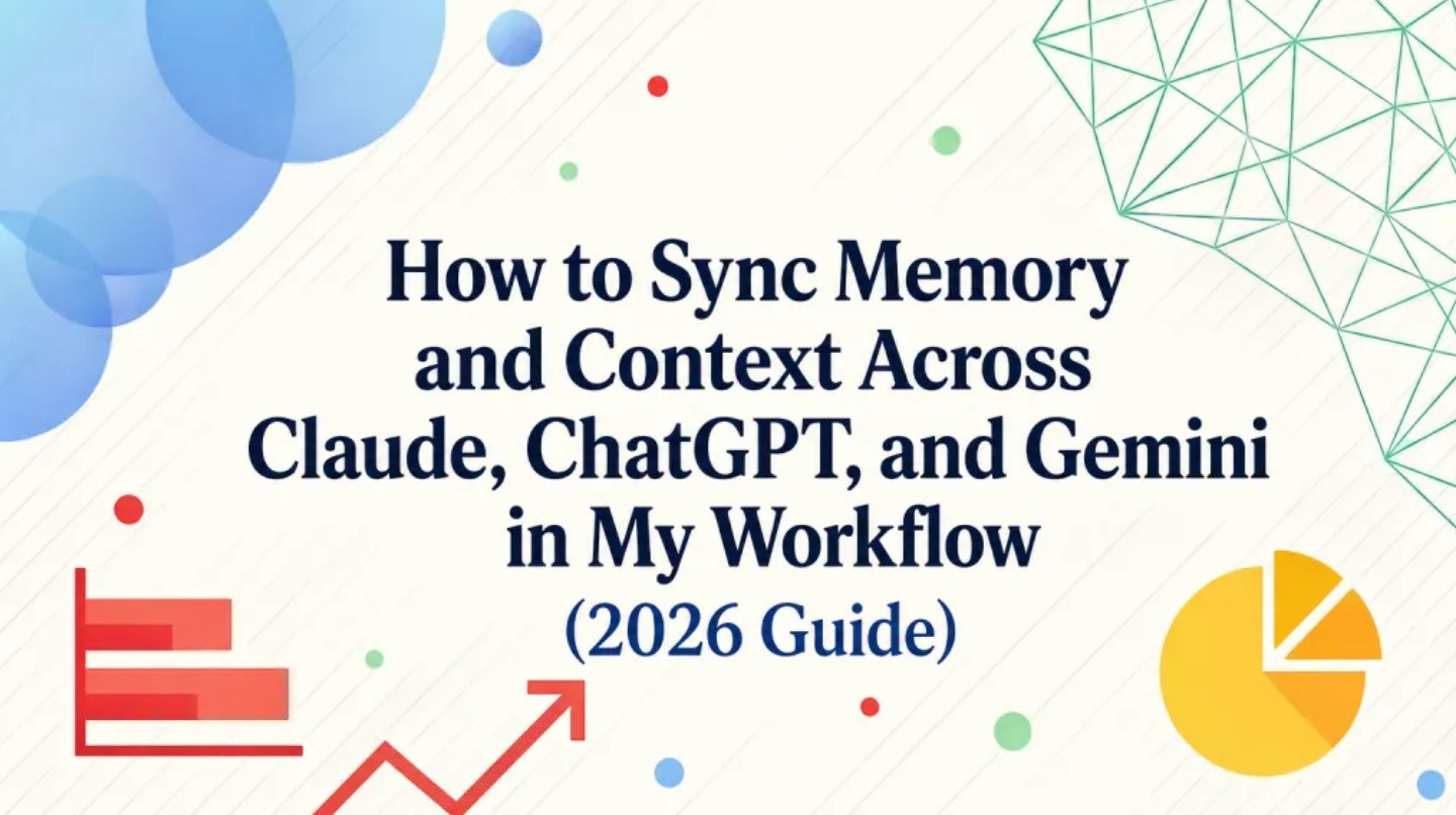 How to Sync Memory and Context Across Claude, ChatGPT, and Gemini in My Workflow (2026 Guide)