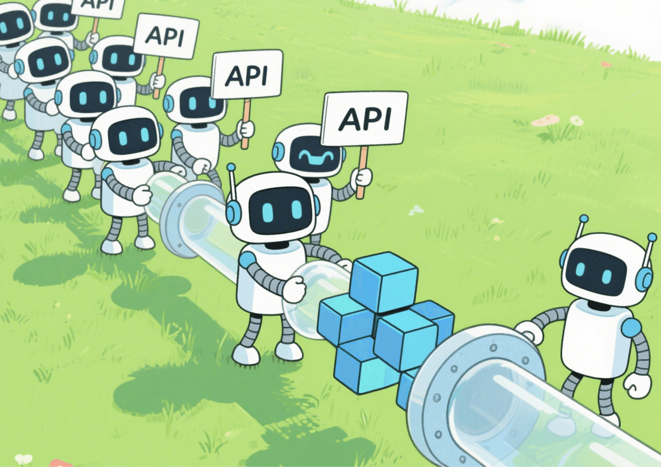 API pipeline connections